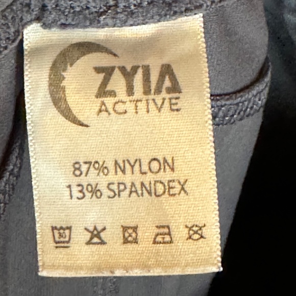Zyia Active Womens Joggers Gray Size Small ] Stretch Comfort Athletic - Picture 7 of 8